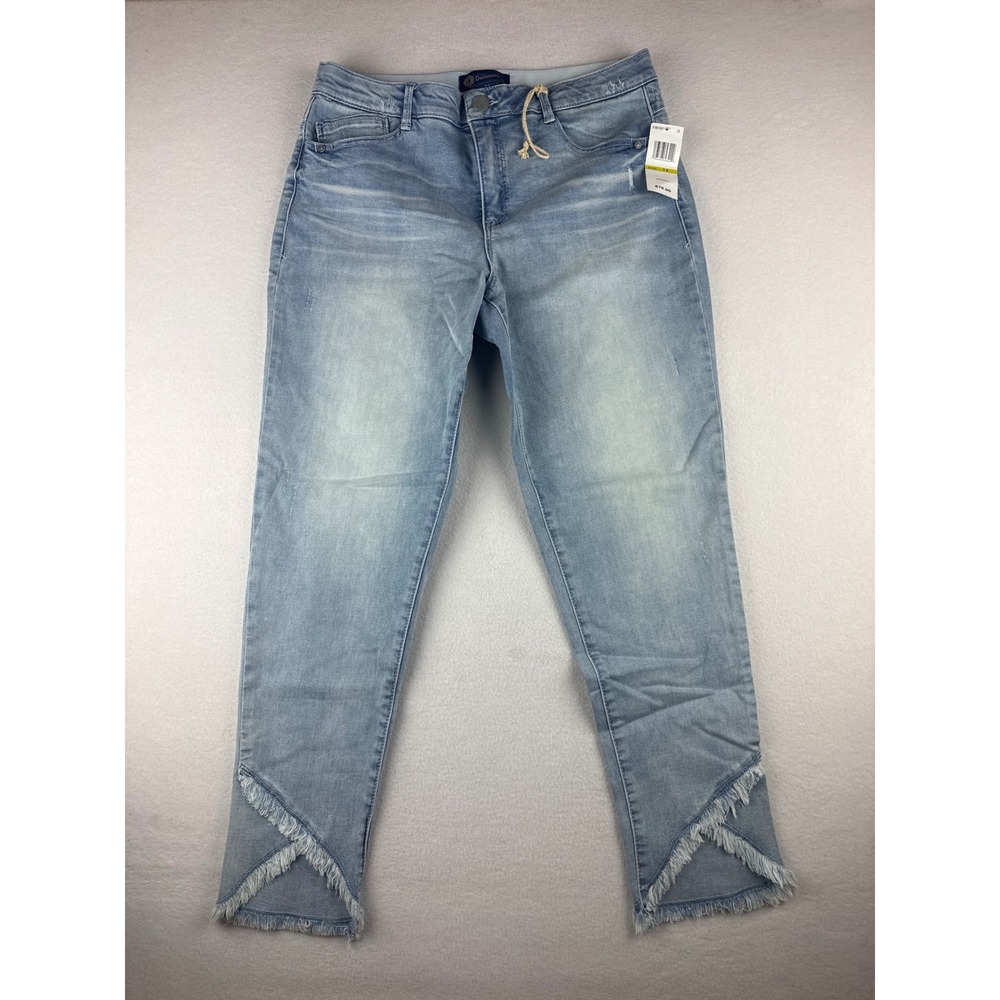Democracy Ab-solution Frayed Tulip Hem Skinny Jeans B19651XGX Womens 14